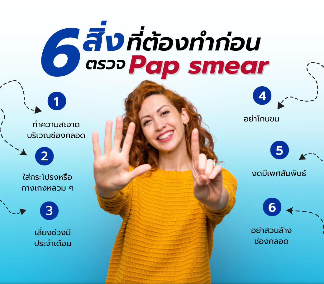6 สิ่งที่ต้องทำก่อนตรวจ Pap smear.png